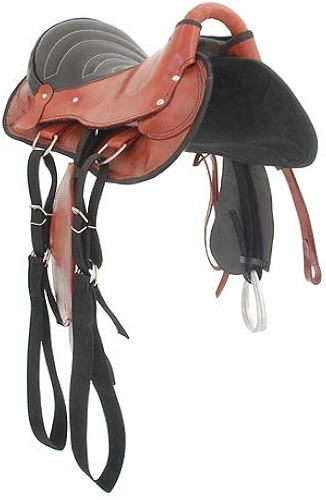 Sela Simples Havana De Arco Completa Em Couro