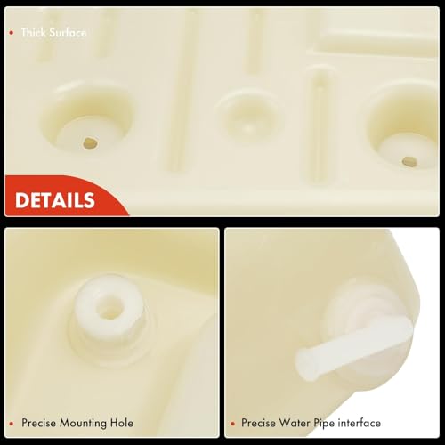 A-Premium Engine Coolant Overflow Recovery Reservoir Tank [W/Cap] Compatible with Freightliner FLD-Class Vehicles - FLD120, FLD112, FLD120SD, Classic XL - 10PSI by A-Premium - Image 7