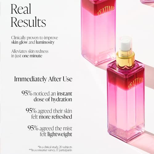 Byroe Hibiscus Tea Glow Face Mist | Facial Moisturizer With Plant-Based Retinol | Clinically Proven To Reduce Redness And Hydrate For A Healthy, Dewy Finish |Vegan, 150 Ml #TOP5