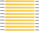 Wentoenapp Lot de 10 pièces de lampe à filament LED 3 V pour réparation de lampes à incandescence, accessoires de lumière, produits optoélectroniques (lumière chaude)