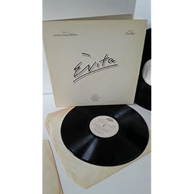 ANDREW LLOYD WEBBER AND TIM RICE evita, gatefold, 2 xlp, MCX 503