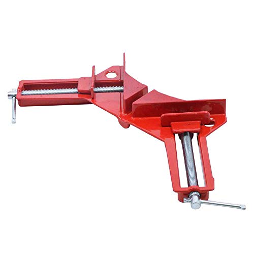 Kit com 4 Grampos Sargento Angular 75mm 90 Graus Charbs