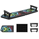 Diealles Shine 13 en 1 Push Up Board, Plegable Tabla De Flexiones Multifuncional Push Up Rack Board para Entrenamiento Muscular Equipo de Entrenamiento de Brazos Gimnasio Inicio