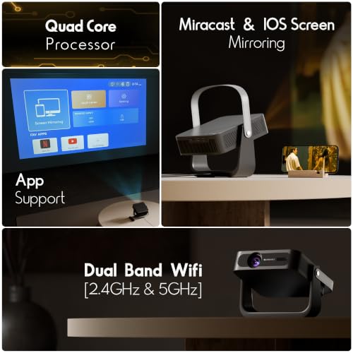 Zebronics Pixaplay 78 1080p Projector Black_78 - Image 6