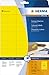 Produktbild HERMA Etikett, Inkjet/Laser/Kopierer, selbstklebend, 70 x 37 mm, gelb (480 Stück), Sie erhalten 1 Packung á 480 Stück