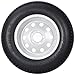 Garvee ST205/75D15 Trailer Tires with 15 inch Rims, 5 Lug on 4.5 in, Load Range C, 6PR