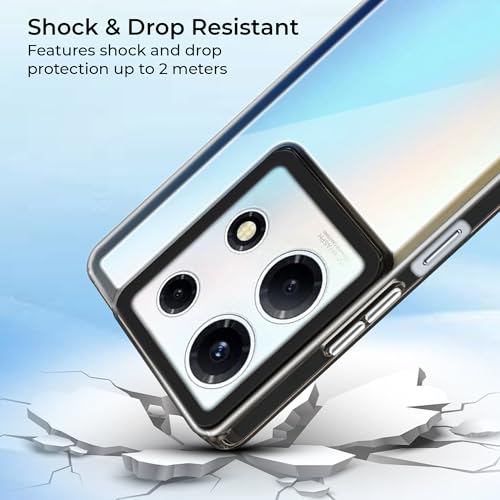 Image of A rtistque Ultra Stylish Back Cover Case for Infinix Note 30 5G | Premium Shockproof TPU | Protective Design | Bumper Back Cover - Black