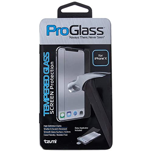 Image of Tzumi PROGLASS 360 Edge iPhone Xs MAX Black
