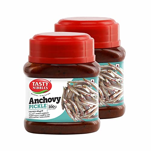 Image of Tasty Nibbles Anchovy Pickle 200gx2 in Pet Jar (Pack of 2)
