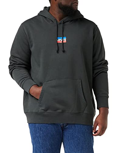 Levi's Hoodie Herren, Mini Sportswear Pirate Black, XS