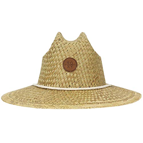 Chapéu de Palha Roxy Sunshine On My Mind Ivory Cream