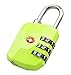 Produktbild munkees TSA Schloss, Padlock, Zahlenschloss, Lock, Travel Accessoires, Kofferschloss, Grün, 36185