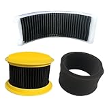 Violiica For Bissell Vacuum Filter Set For PowerForce Bagless 6594/6582 Series, HELIX Turbo 68C7 Models, and PowerGroom, Includes Pre-Motor Foam Filter 203-7913 and Post Motor Filter 203-8037