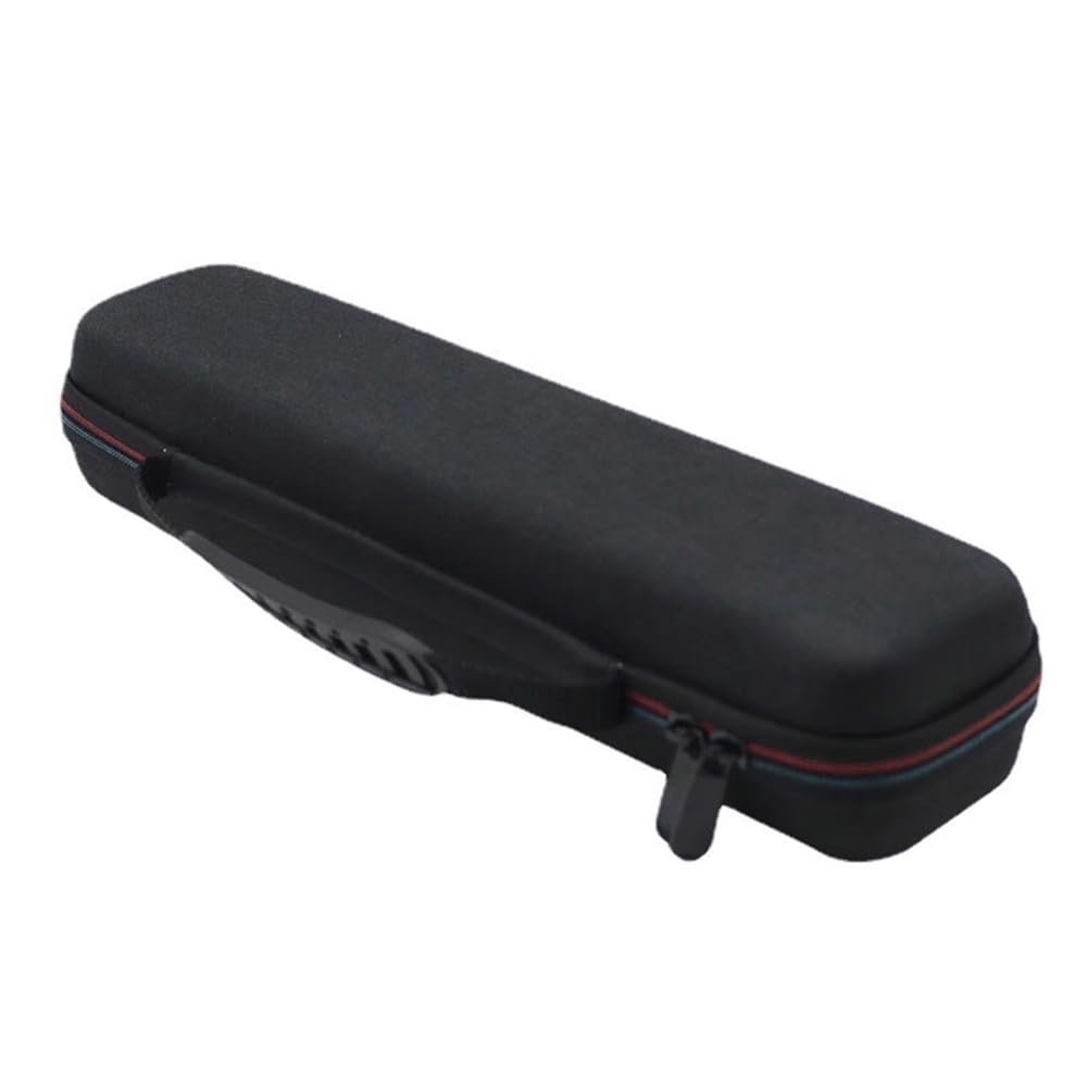 Para Cepillo Alisador de Cabello, Estuche de Almacenamiento, Estuche Rígido de Viaje de EVA, Bolsa de Almacenamiento Portátil A Prueba de Golpes, Negro