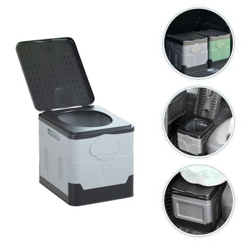 Toilettes pliables portables compactes légères urgence - 7