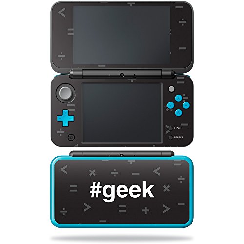 MightySkins Skin Compatible with New Nintendo New 2DS XL - Geek | Protective, Durable, and Unique Vinyl Decal wrap Cover | Easy to Apply, Remove, and Change Styles | Made in The USA