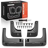 A-Premium Set of 4PCS Mud Flaps Splash Guards Mudguards Mudflaps with Hardware Kits Accessory Compatible with Kia Optima 2016 2017 2018, Front and Rear, Driver & Passenger Side
