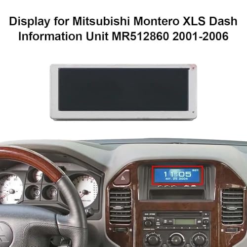 Pantalla LCD para tablero de Mitsubishi Montero XLS 2001-2006 3