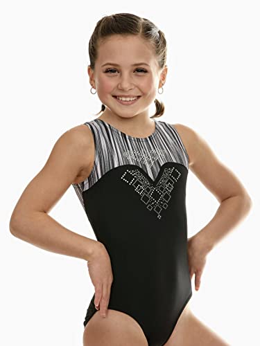 United All Around Collants de ginástica para meninas, adultos, crianças, crianças pequenas, Linhas v