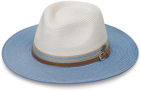 Wallaroo Hat Company Women’s Kristy Fedora – UPF 50+, Lightweight, Adjustable, Packable, Designed in Australia