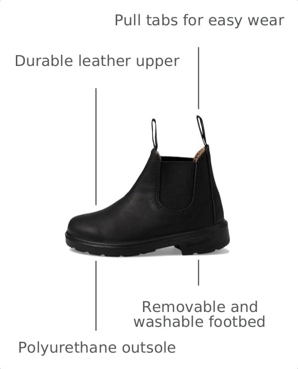 Image of Blundstone unisex-child Chelsea Boots(little Kid)