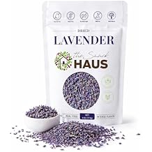 Culinary Dried Lavender Flowers 4 oz Food Grade Lavender Buds for Tea, Baking & Lemonade Sweet Floral Herb for Desserts, Syrups & Drinks Resealable Pouch