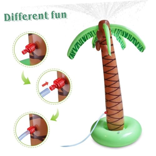 Jeu eau extérieur Mikinona cocotier gonflable plage