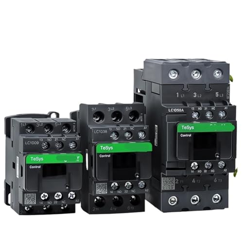 Contacteur d'ascenseur CA LC1-D65AE7C avec solénoïde de commande alternative 24V-380V
