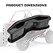 KEMIMOTO 4 Pack UTV Pass Through Bezel, Harness Pass-Through Seat Bezel Insert Compatible with Polaris RZR XP1000 900 S XC General