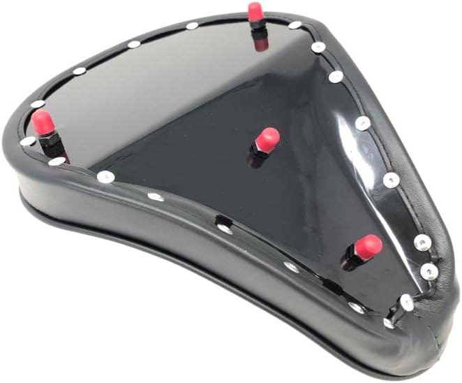 Highway Hawk 53-180 Retro Solo Seat, Black