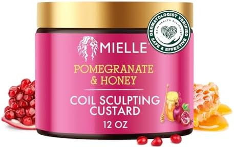 Mielle Organics Pomegranate & Honey Curling Custard 12oz