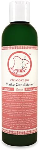Maiko Rose Conditioner, All Natural Gluten Free Gentle Hair Care for the Whole Family, Suitable for Sensitive Skin, Scented with Rosewood and Rose Geranium Essences, 8 Fluid Ounces Each