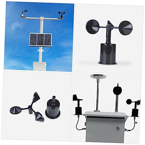 Yardwe Windanzeiger Muscheln Windrichtung Muscheln Teil Des Windanemometers Kunststoffgehäuse Des Windanemometers Gehäuse Für Windrichtungsanzeiger Schnecke Statue Schutz Sender Abs