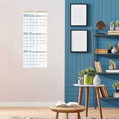 2026 Wall Calendar - 3 Month Calendar 2026 Vertical, Comoros | Ubuy