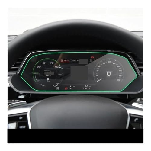 Film de Protection d'écran en verre trempé premium pour console de navigation E-tron 2018-2021 - 4