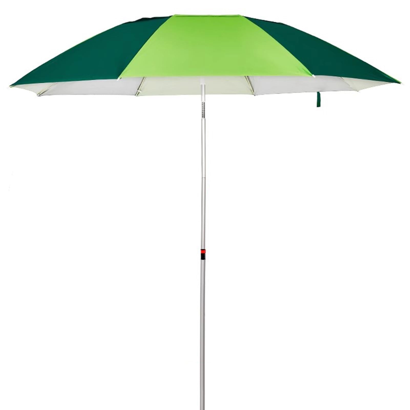 6,5/7,2-Stopowy Parasol Wędkarski, Przenośny Parasol Plażowy Z Obrotem 360°, Paskowany Parasol Ogrodowy Na Kemping, Pikniki I Imprezy,220cm/7.2ft