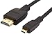 Produktbild GIGAFOX® 3m High Speed HDMI Kabel auf Micro-HDMI Kabel Ladekabel Datenkabel schwarz - für Samsung NX1, NX100, NX20, NX1000, NX1100, NX2000, NX300