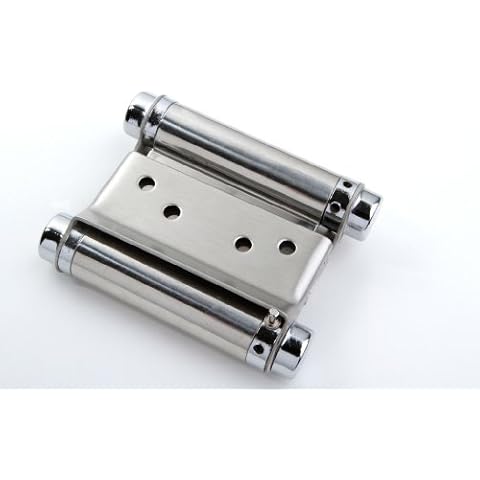 Bisagra Young Schwinn Design para puertas de vaivén de acero inoxidable con tornillos Cover