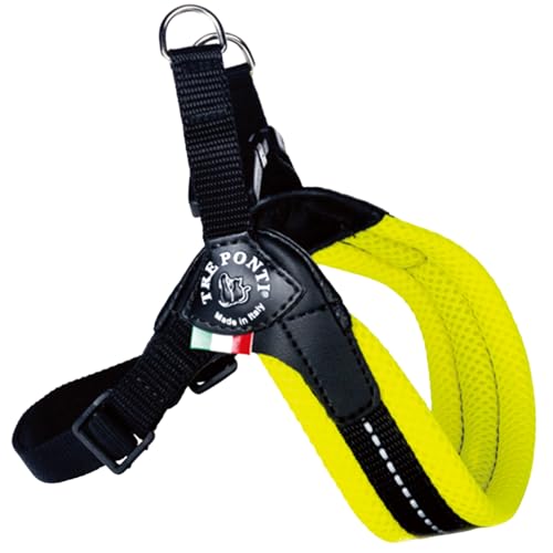 Tre Ponti (�g���|���e�B)Fibbia adjustable type SOFT MESH �t�B�b�r�A �\�t�g���b�V�� ���߉\ �N�b�V������ �ʋC�� �n�[�l�X ���p (LTP123) (1��, �C�G���[)