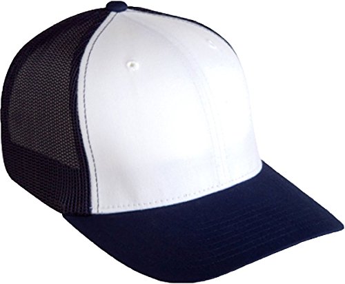Image of Flexfit Two-Tone Stretch Mesh Fitted Cap Hat