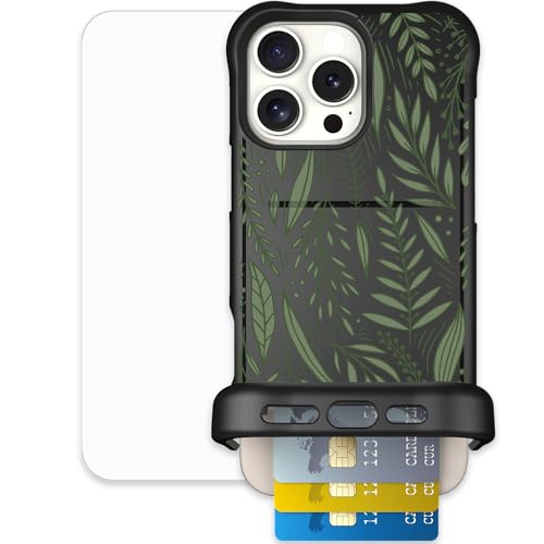 Scooch for iPhone 16 Pro Max Wallet Case, Wingmate, Willow Garden