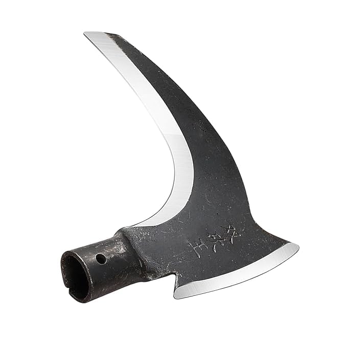 Arta Gardening Sickle Axe | Dual Function Cutting Tool | Strong Steel Blade | Wooden Handle | for Grass Cutting, Chopping & Agricultural Tasks-image-34
