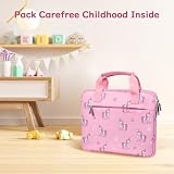 Dadanism 12.5 Inch Tablet Bag for Kids, Portable Tablet Carrying Case