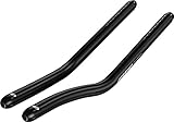 Zipp Vuka Alumina Extensions, Evo 70, 22.2mm, Bead Blast Black with Laser Etched Logo