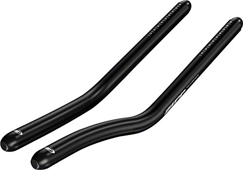 Zipp Unisex's Vuka Alumina Extension 22.2mm Fit Bead Blast with Laser Etched Logo Handlebar, Black, 70mm