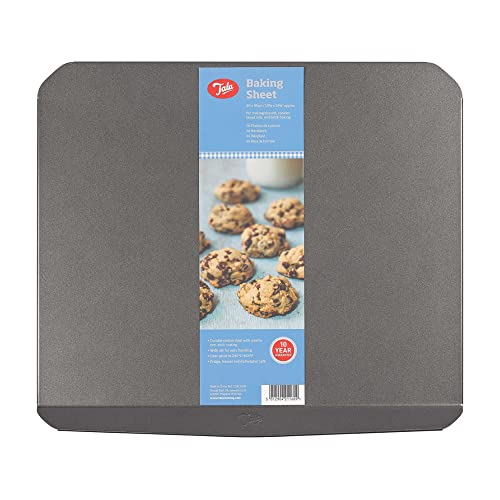 Tala Todos los días Hoja Antiadherente para Hornear Galletas, Acero al Carbono, Gris