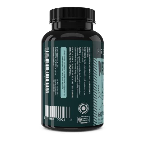 Freshfield Prenatal Vegan Omega 3 Dha & Dpa Supplement: Premium Algae Oil, Supports Lactation And Brain Development. Mercury Free, Carbon Neutral, Plastic Negative (Prenatal 60) #TOP7
