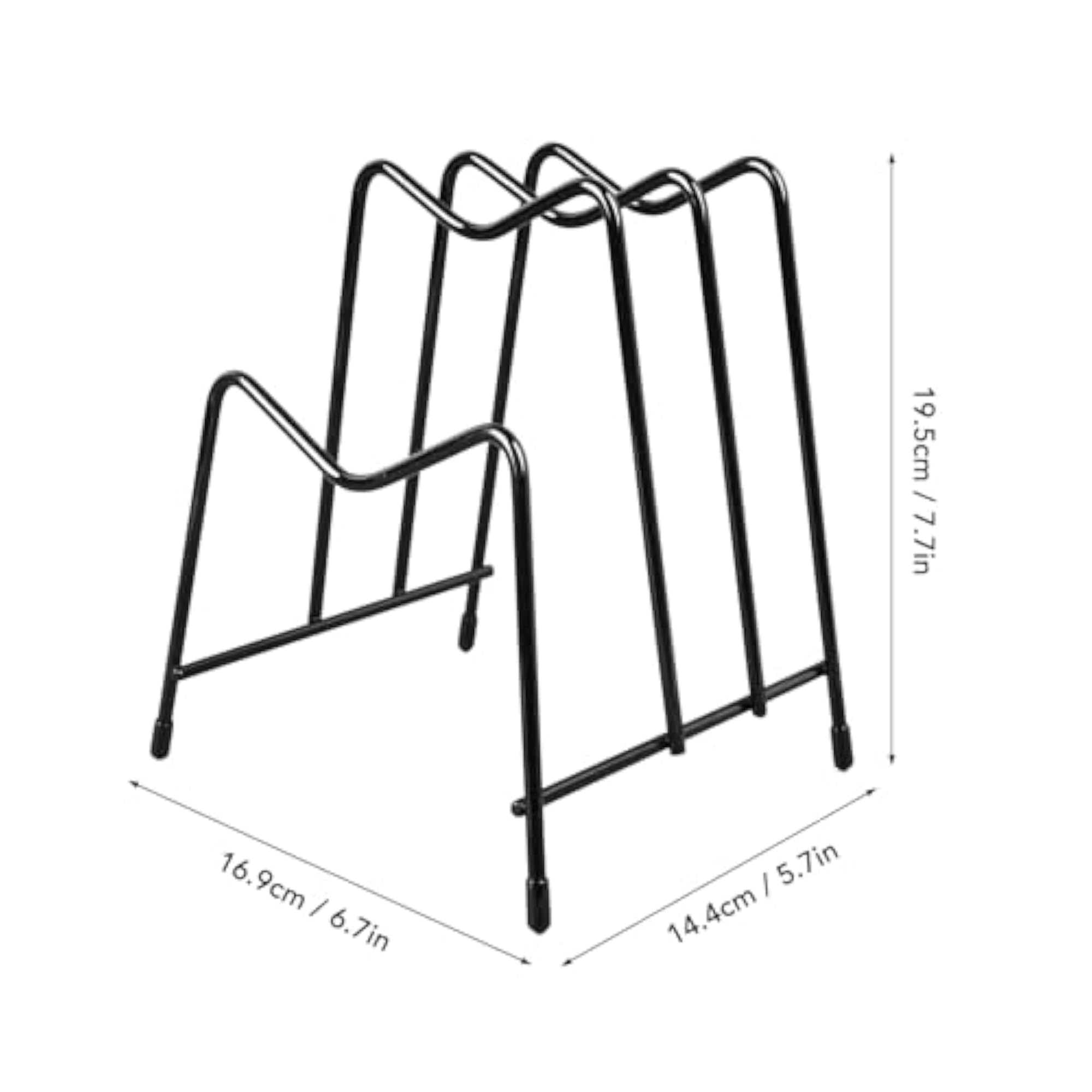 Compact Chopping Board Organizer Stand for Kitchen
