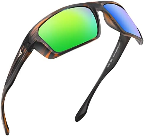 KastKing Huzzah Polarized Sport Sunglasses for Men and Women, Wrap Design