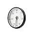 PIC Gauges B2MS-E Black Steel Case Surface Mount Thermometer, Magnetic Connection, 2